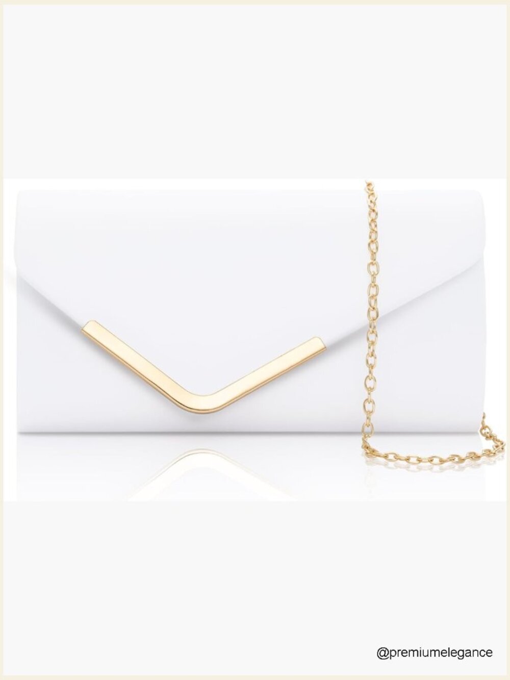 Shiny Sequin Envelope Clutch Evening Bag with Chain, Sparkly Party Prom Purse